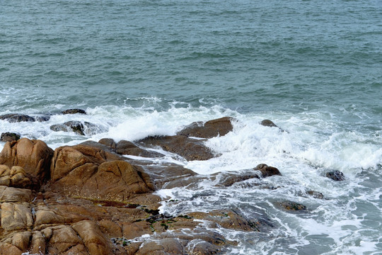 海浪 礁石