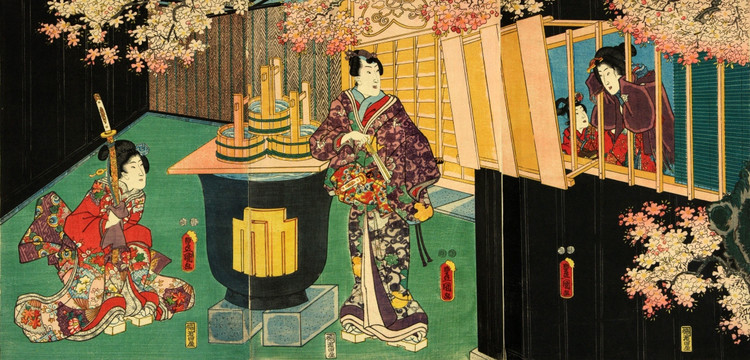 歌川豐國 源氏物語絵巻