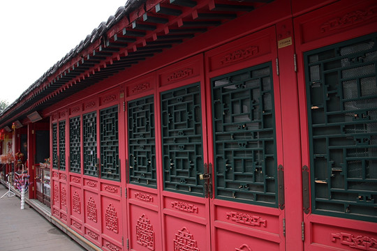 北京 恭王府 窗格