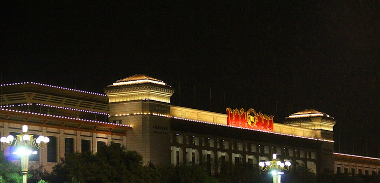 夜色 中国国家博物馆