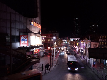 青岛中山路夜景