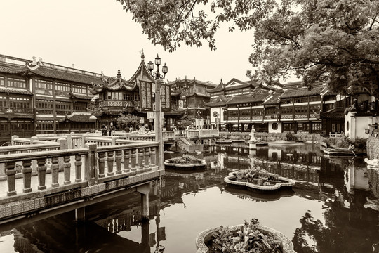 上海城隍庙怀旧照片