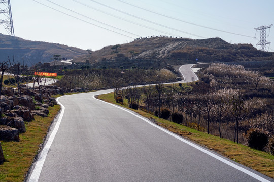 高山上的公路