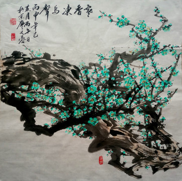 中國(guó)畫(huà)梅花