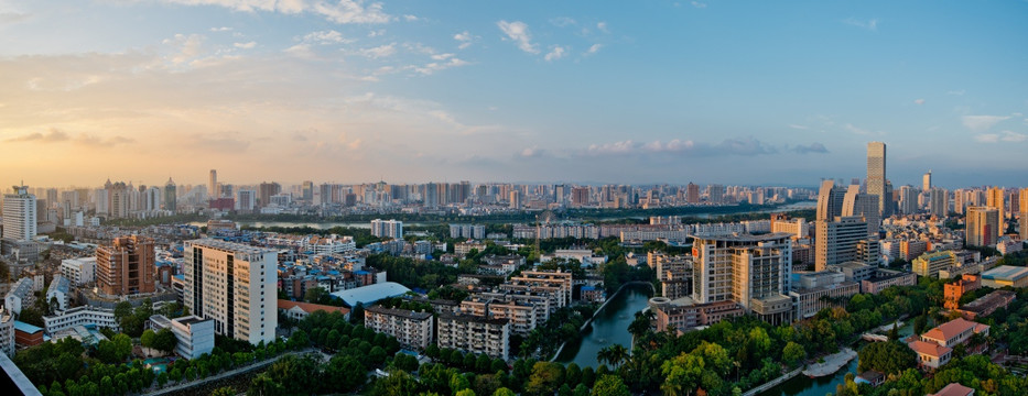 南宁 青秀区 高清全景