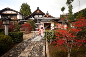 日本京都岚山弘源寺