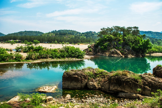 山水风光 楠溪江