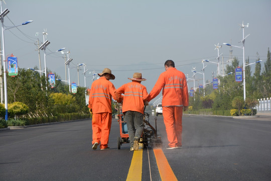 道路划线