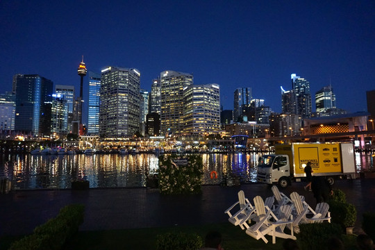 欧洲城市夜景