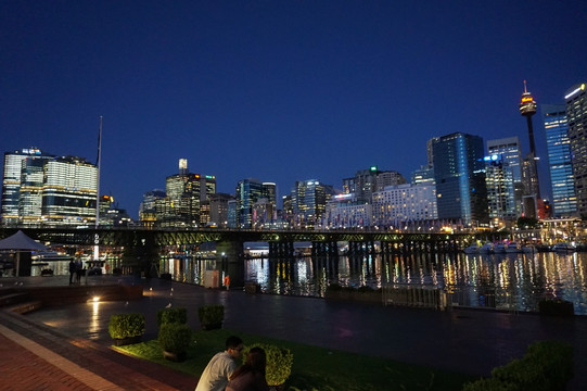 欧洲城市夜景