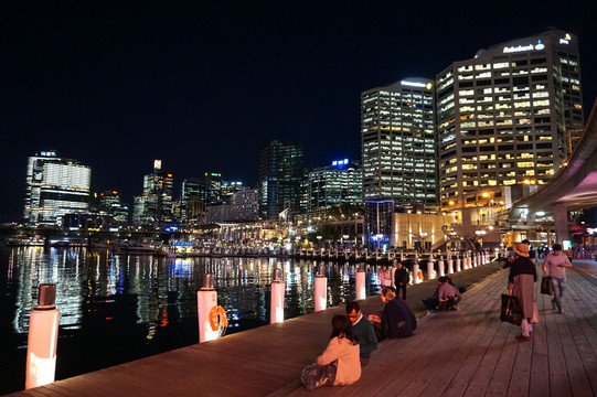 欧洲城市夜景