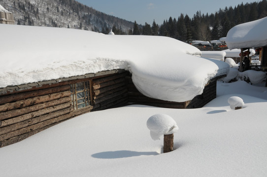 雪乡木屋