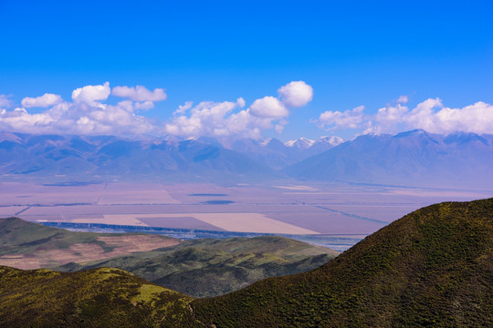 祁连山风光