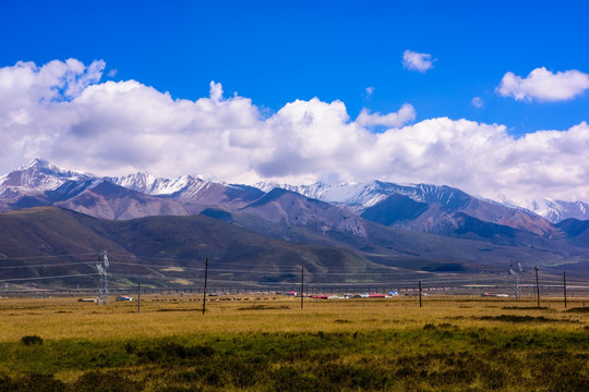 祁连山风光