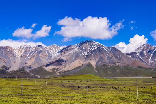 祁连山风光