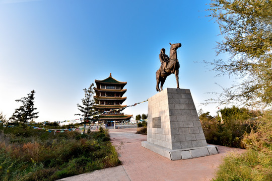 查干湖景区建筑