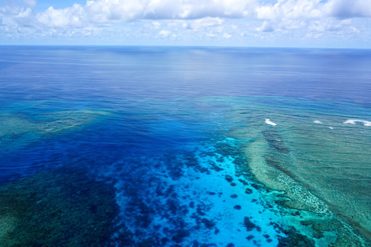 海洋浅海珊瑚礁