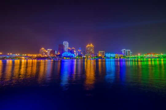 柳州风情港夜景