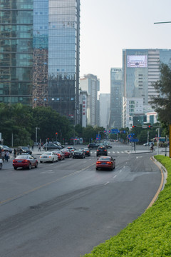 街道 街景 公路 城市风光