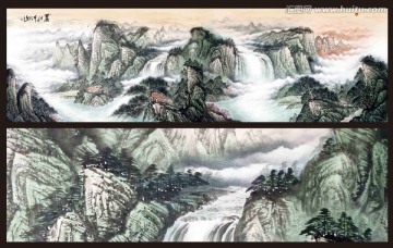 國畫山水