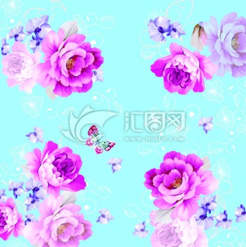 粉牡丹