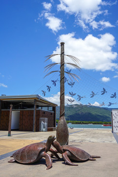 澳大利亚街头海龟雕塑