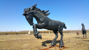 黑马雕像