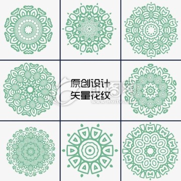 手繪花紋