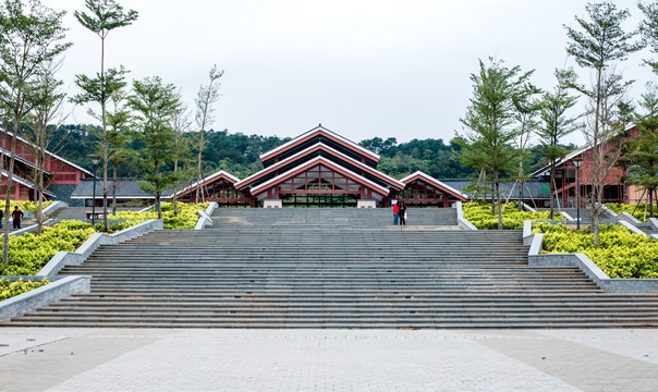 南宁青秀山北门 台阶