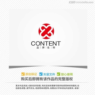 字母XY組合logo