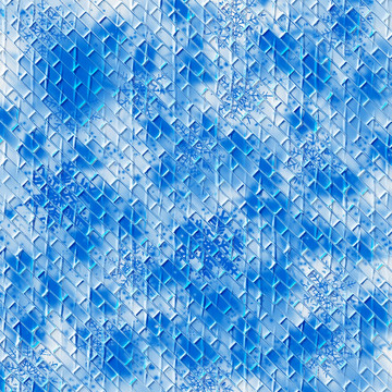 蓝色立体背景 抽象背景素材