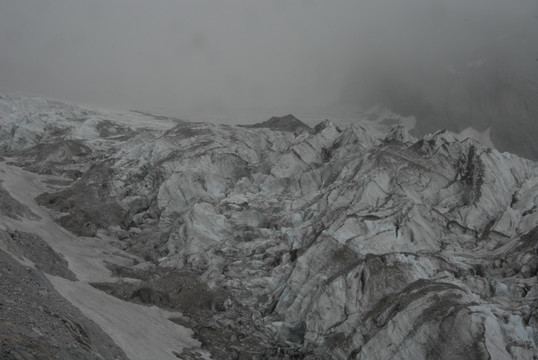 玉龙雪山 冰山