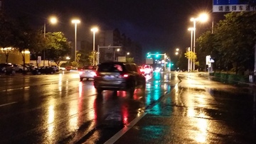 雨夜马路