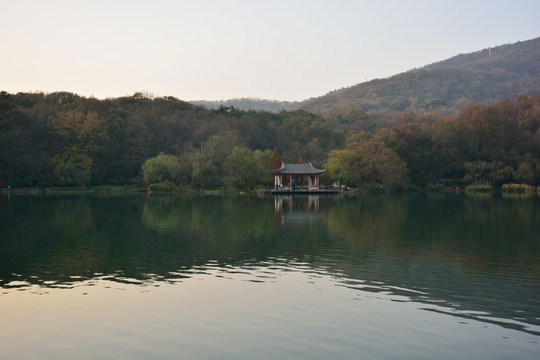 明孝陵紫霞湖