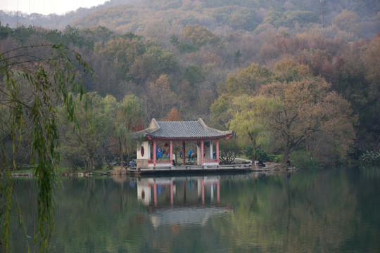 明孝陵紫霞湖