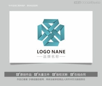4字家居裝飾精品LOGO設(shè)計