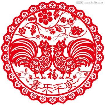 雞年窗花