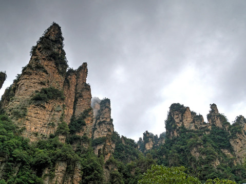 湖南张家界袁家界景区