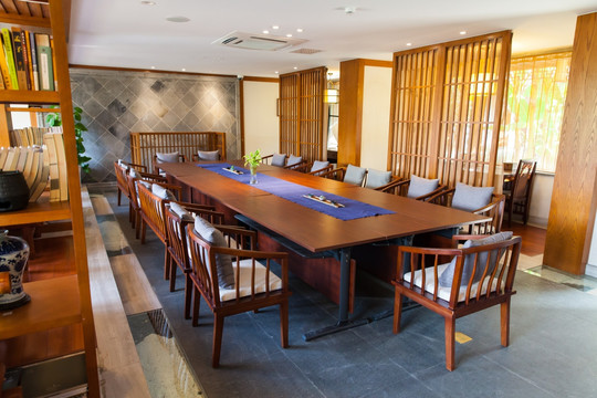 中式会议桌 会议室