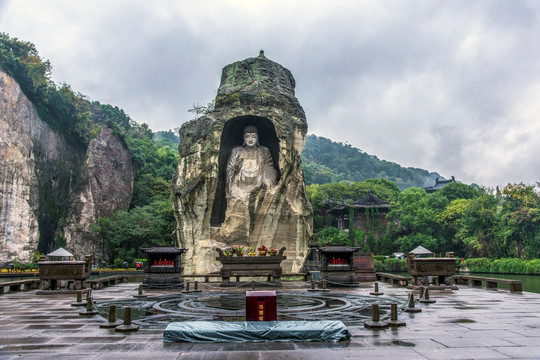 柯岩风景区 石佛