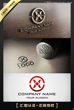 H字母金融理財行業(yè)LOGO設(shè)計