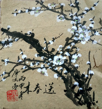 中國(guó)畫(huà)梅花