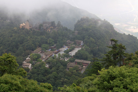 甘肃平凉崆峒山风光