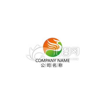 凤凰造型logo设计