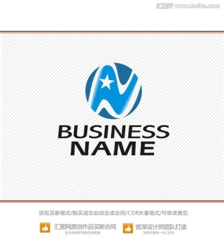 N字母 LOGO設(shè)計(jì)