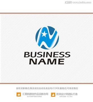 N字母 LOGO设计