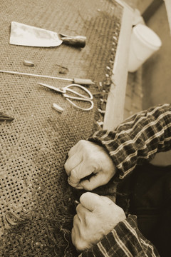 修棕梆 传统手工艺