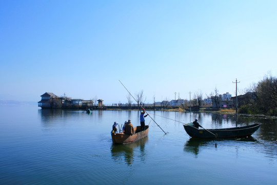 大理古城才村风光