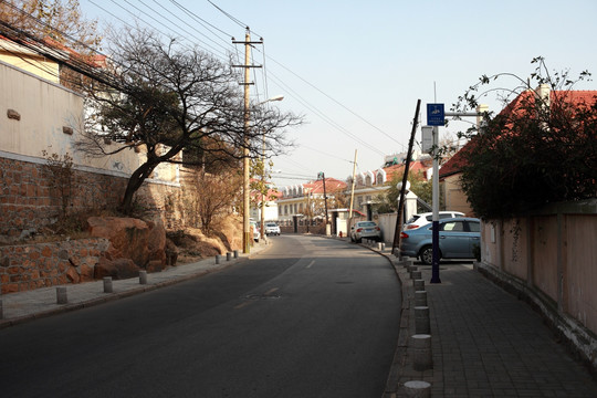 青岛福山路街景