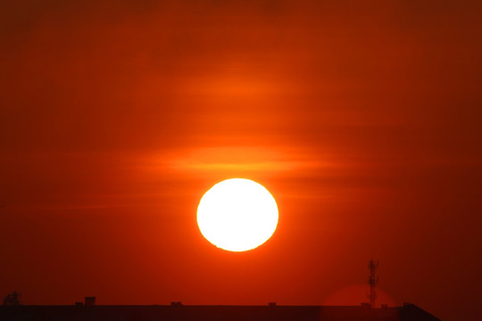 太陽 黃昏